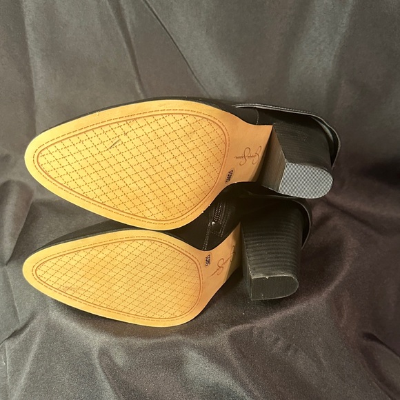 NEW 👢 Jessica Simpson Black Heeled Boots - Picture 6 of 8